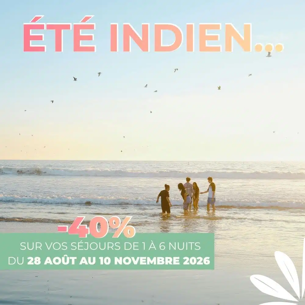 Promotion spéciale "été indien"