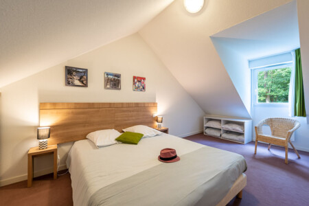 Cottage 2 pièces 4 personnes - La chambre