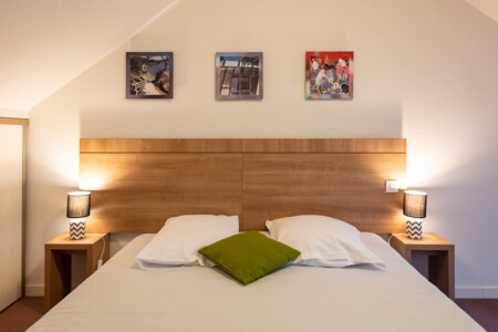 Cottage 2 pièces 4 personnes - La chambre
