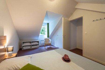 Cottage 2 pièces 4 personnes - La chambre