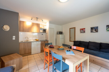 Cottage 2 pièces 5 personnes - Le salon