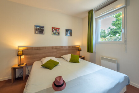 Cottage 2 pièces 5 personnes - La chambre