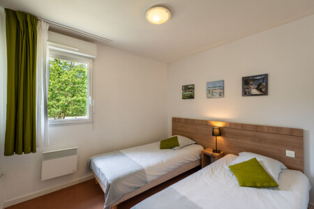 Cottage 3 pièces 6 personnes - La chambre